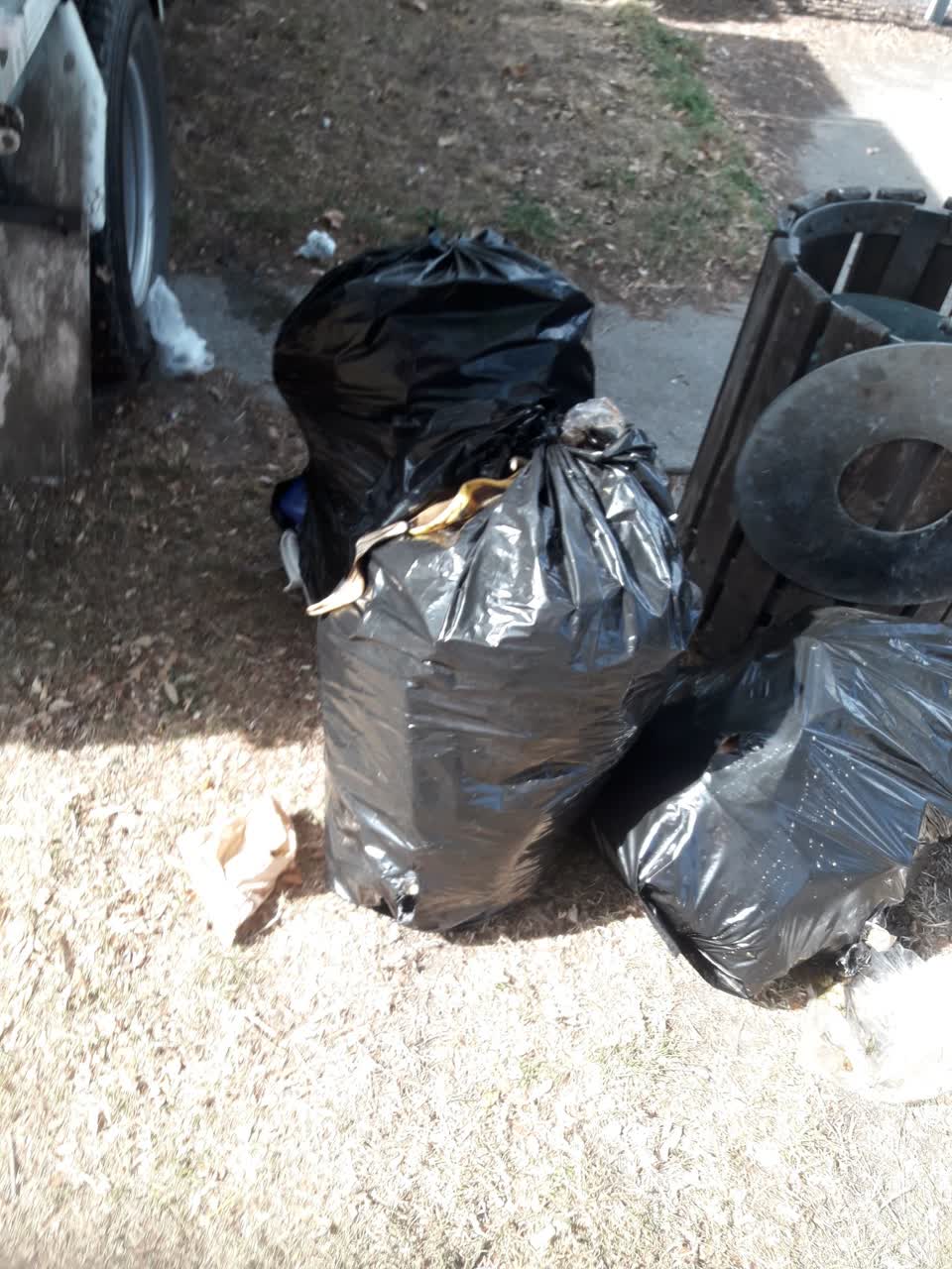The photograph attached to this parks report
