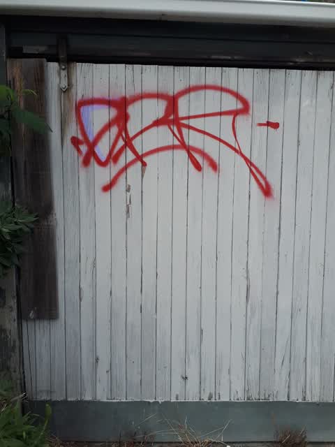 Graffiti, a report photo