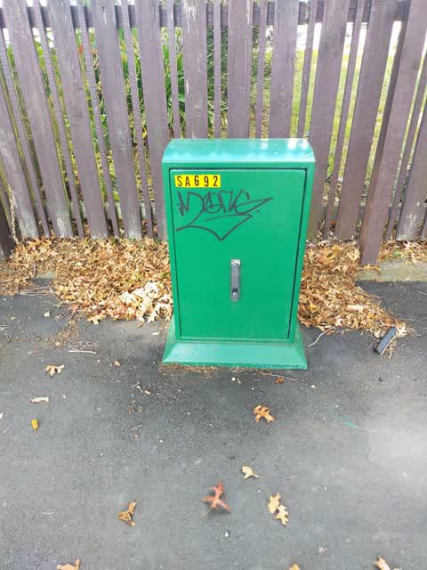 Graffiti, a report photo