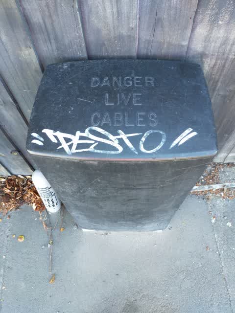 Graffiti, a report photo