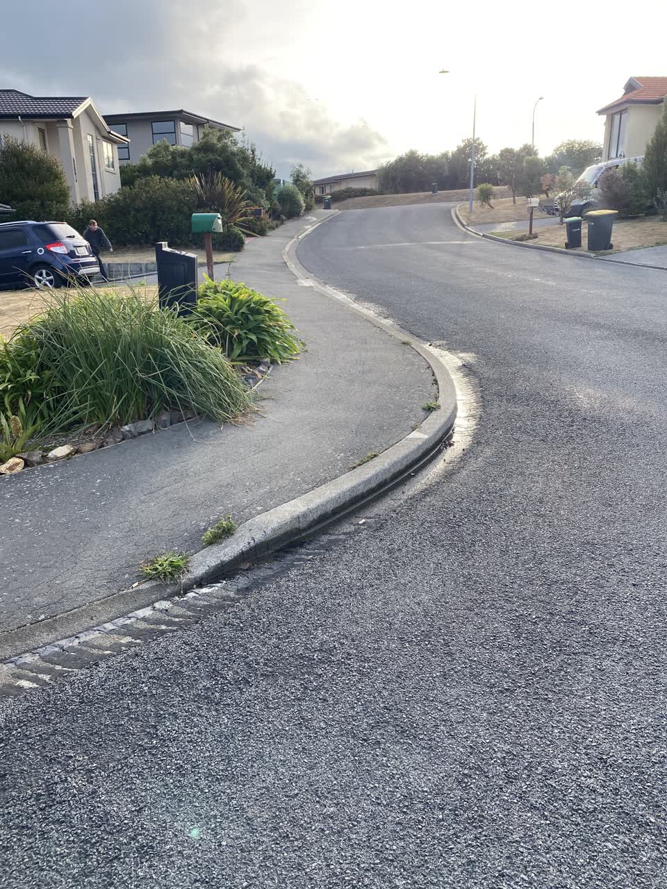 The photograph attached to this water leak report
