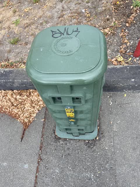 Graffiti, a report photo