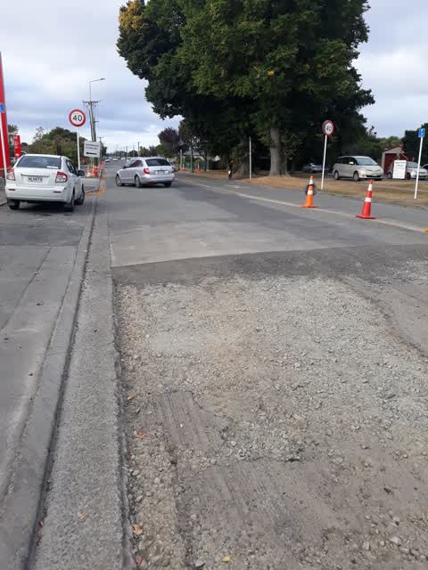 Roading/Streets, a report photo