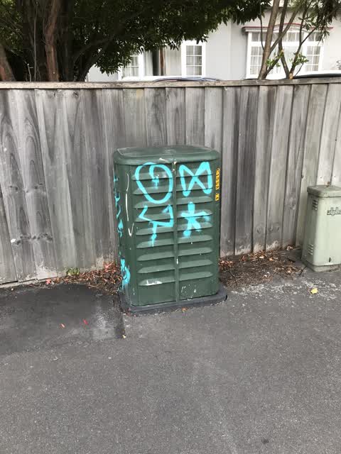 Graffiti, a report photo