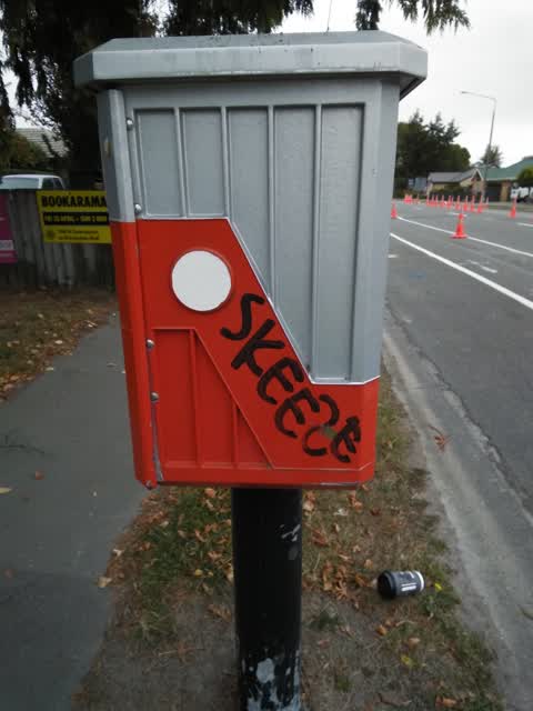 Graffiti, a report photo