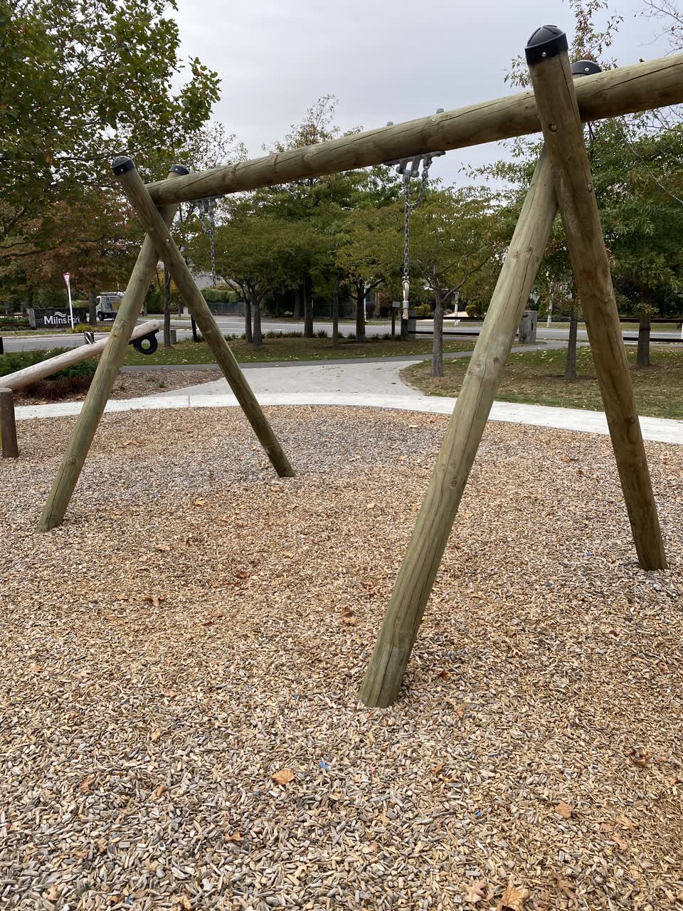The photograph attached to this parks report