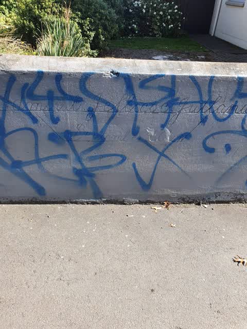 Graffiti, a report photo