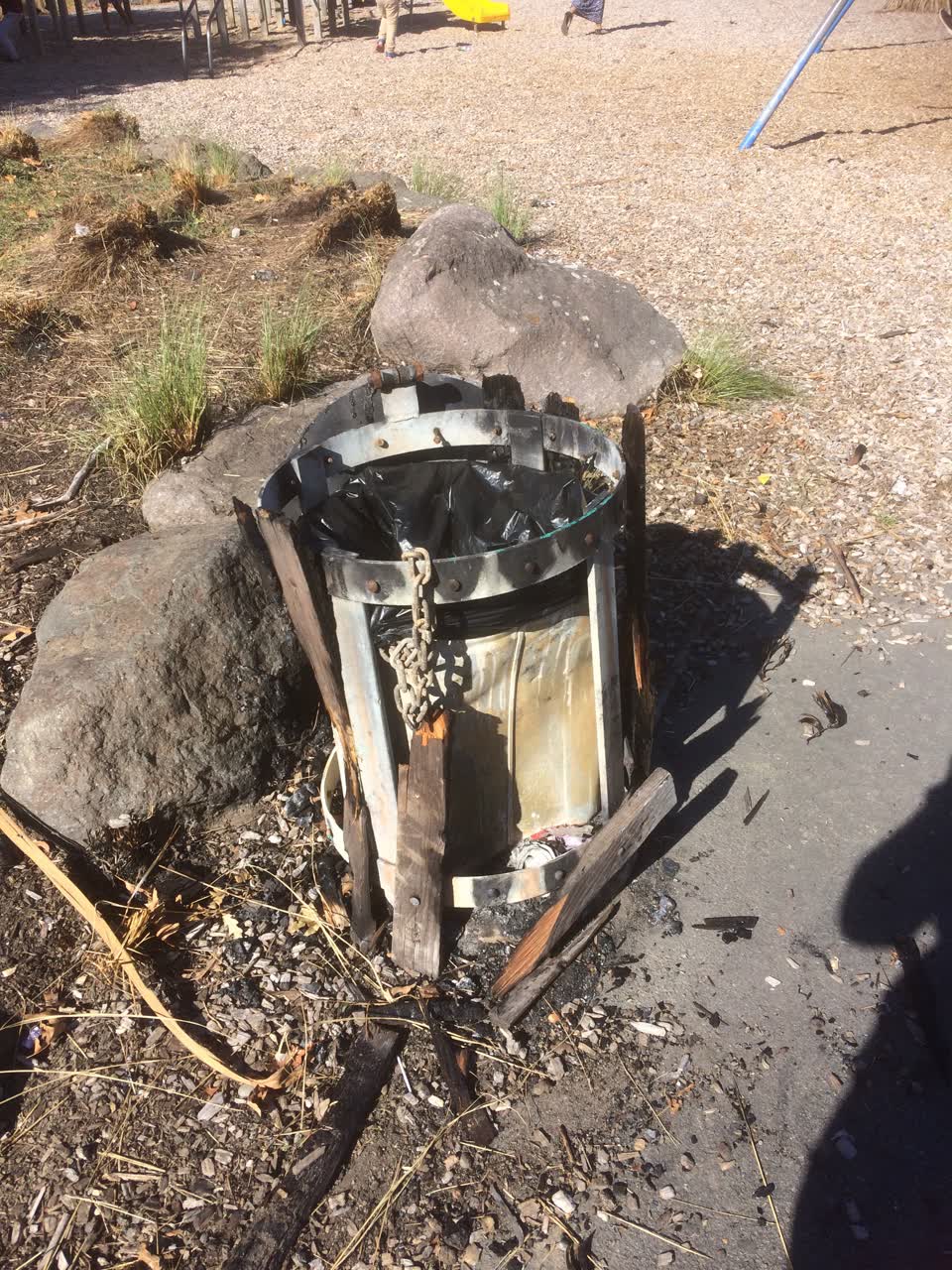 The photograph attached to this parks report