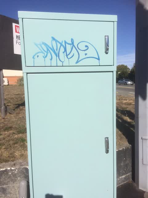 Graffiti, a report photo