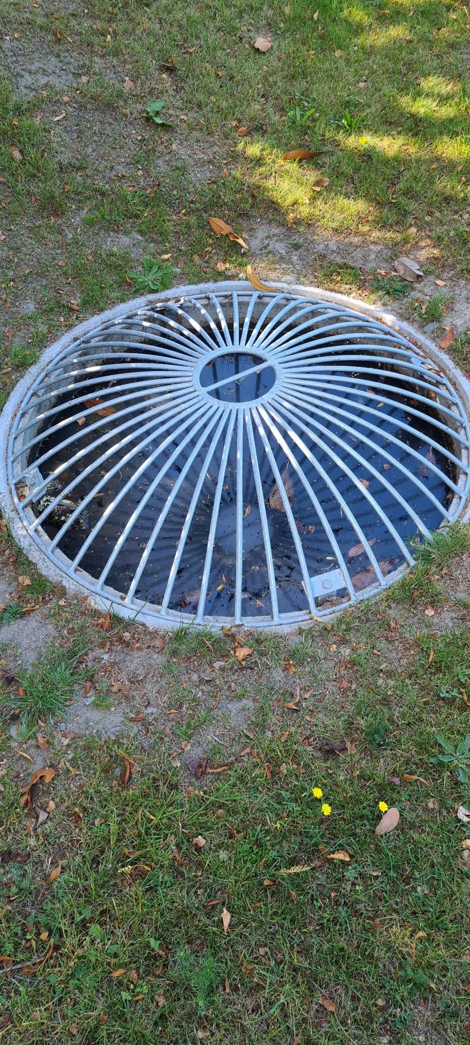 The photograph attached to this wastewater/stormwater report