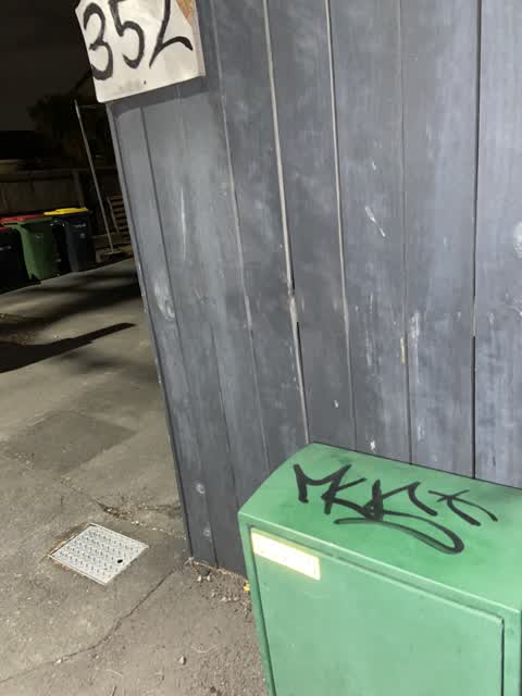 Graffiti, a report photo