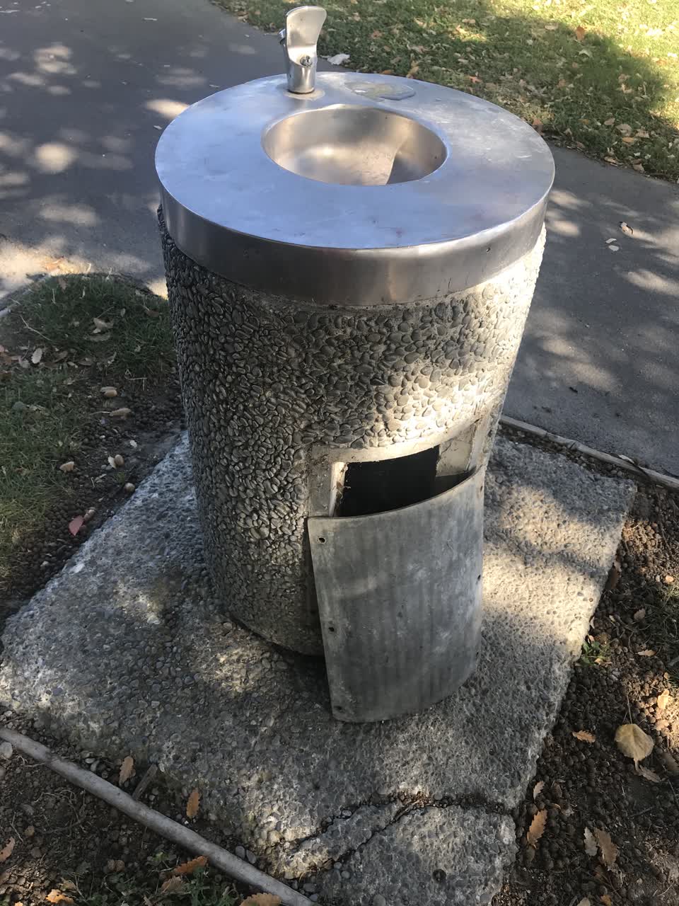 The photograph attached to this parks report