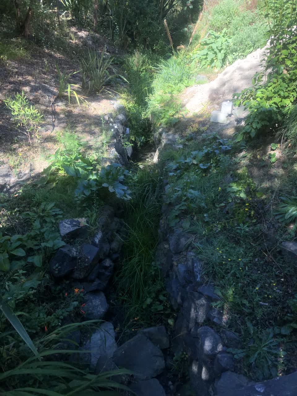 The photograph attached to this wastewater/stormwater report