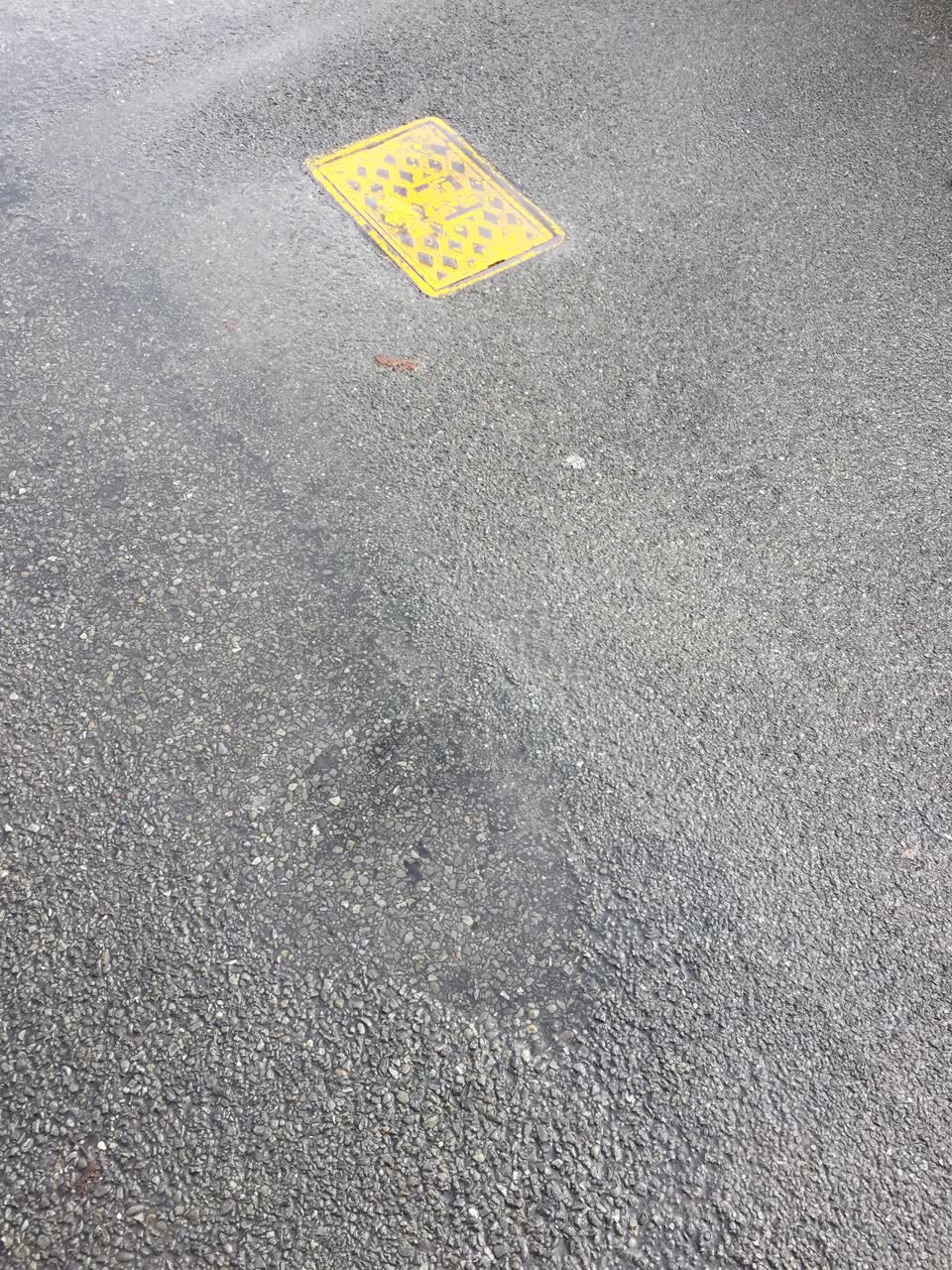 The photograph attached to this wastewater/stormwater report