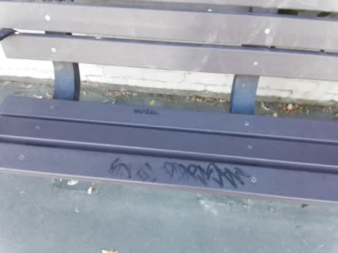 Graffiti, a report photo