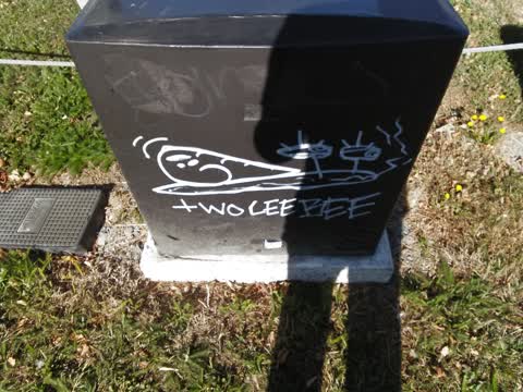 Graffiti, a report photo