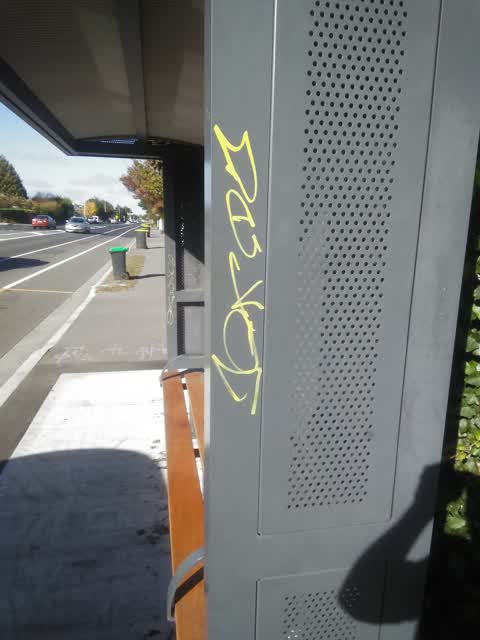 Graffiti, a report photo