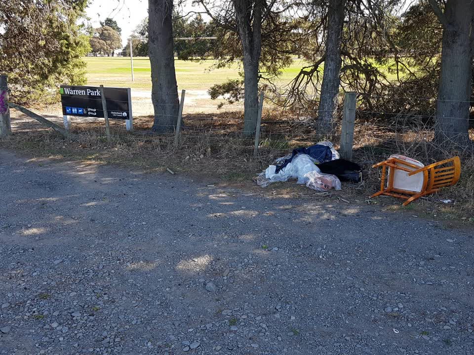 The photograph attached to this parks report
