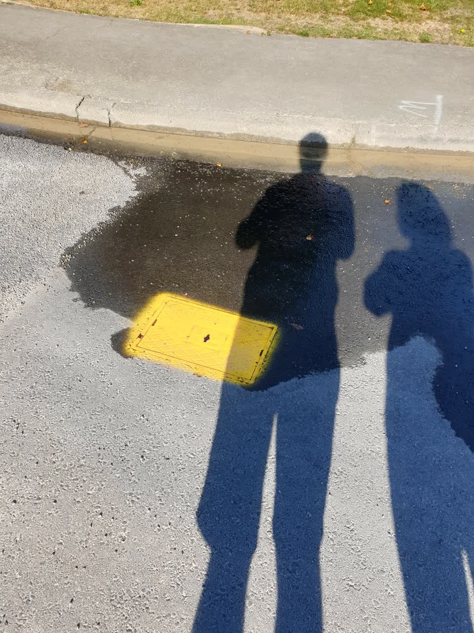 The photograph attached to this water leak report