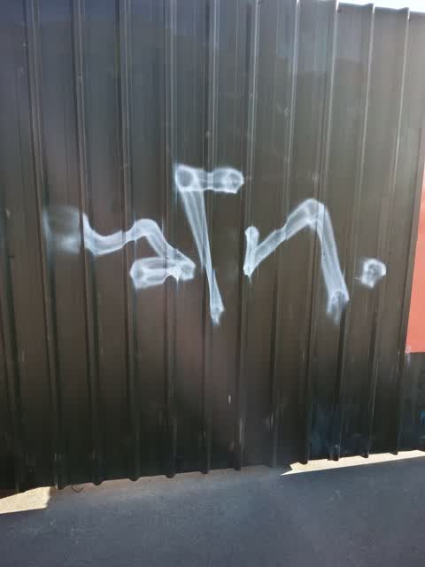 Graffiti — a report photo