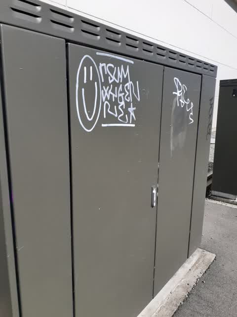 Graffiti, a report photo