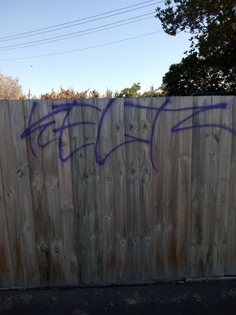 Graffiti, a report photo