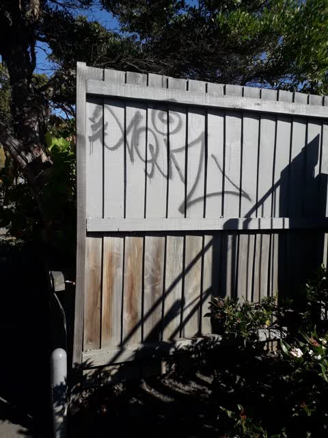 Graffiti, a report photo
