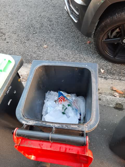 Rubbish/Recycling, a report photo