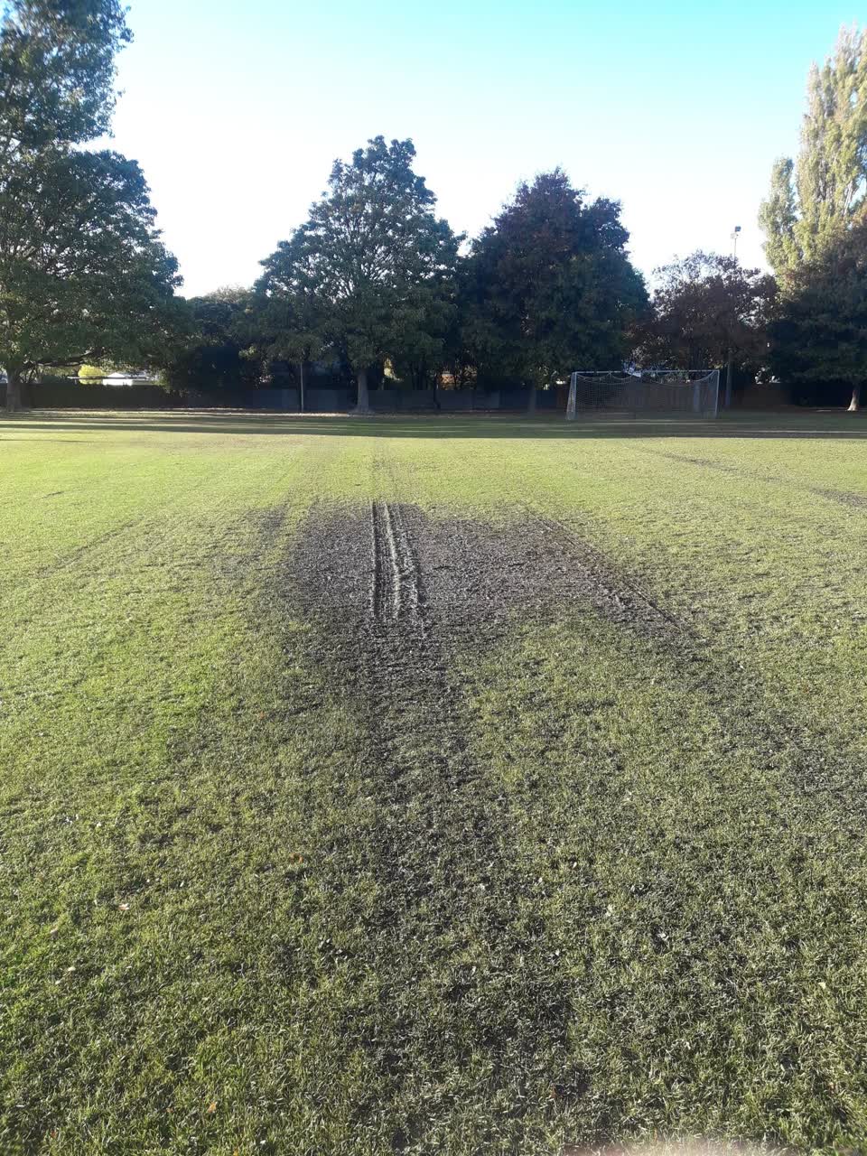 The photograph attached to this parks report