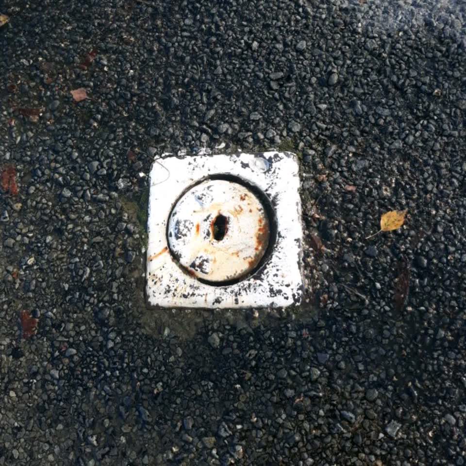 The photograph attached to this water leak report