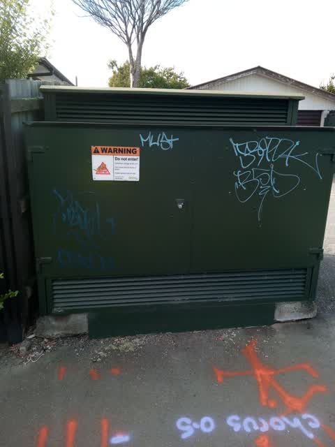 Graffiti, a report photo