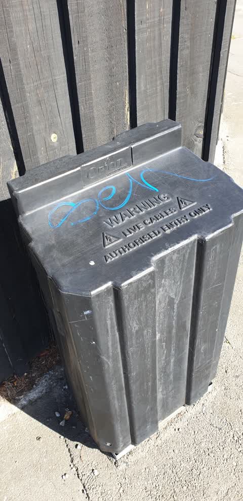 Graffiti, a report photo