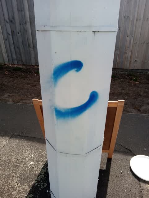Graffiti, a report photo
