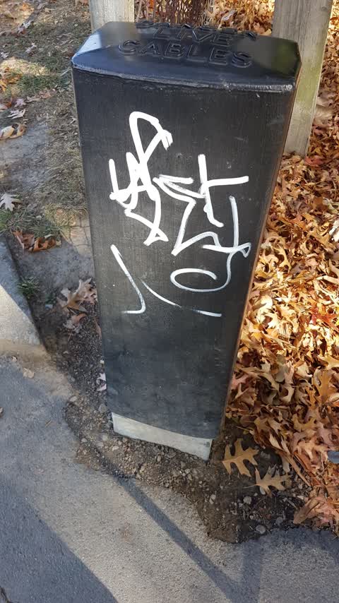 Graffiti, a report photo