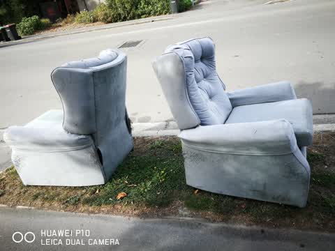 Rubbish/Recycling, a report photo