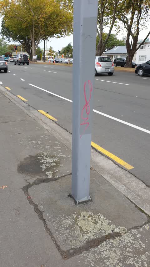 Graffiti, a report photo