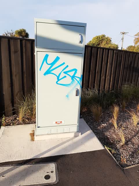 Graffiti, a report photo