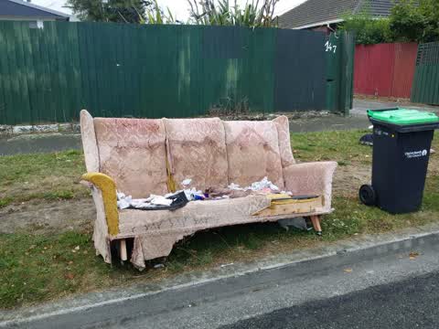 Rubbish/Recycling — a report photo