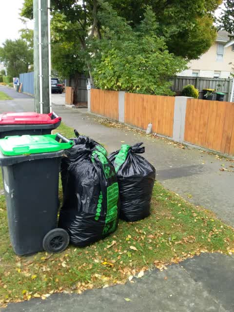 Rubbish/Recycling, a report photo