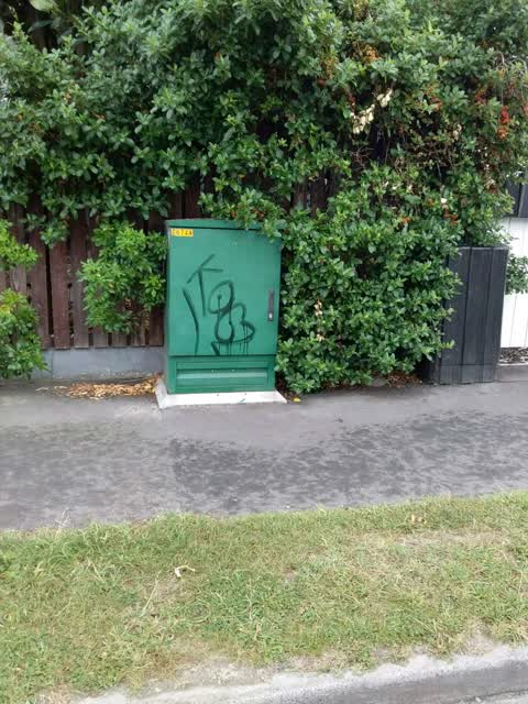 Graffiti, a report photo
