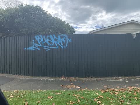 Graffiti, a report photo