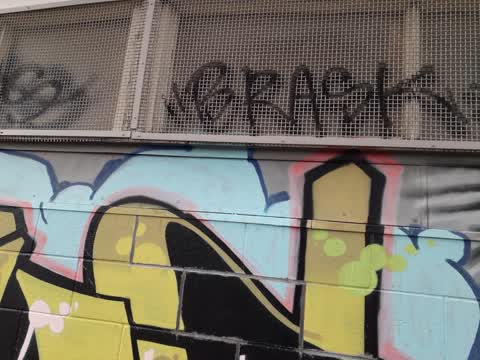 Graffiti, a report photo
