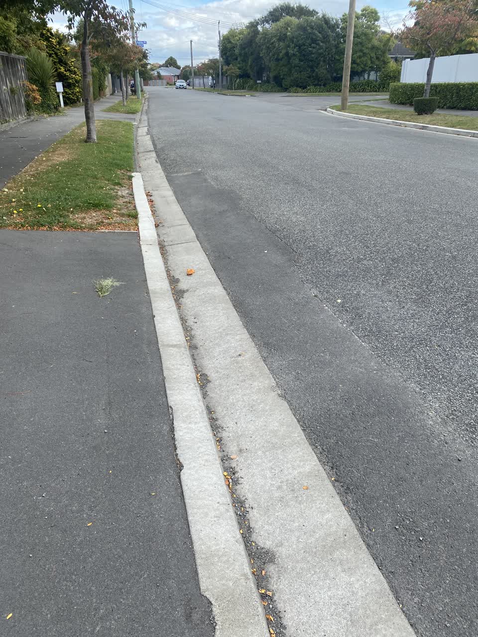 The photograph attached to this sewer - general report