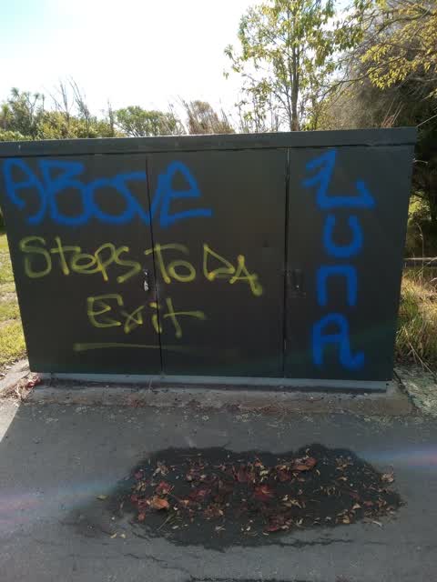 Graffiti, a report photo