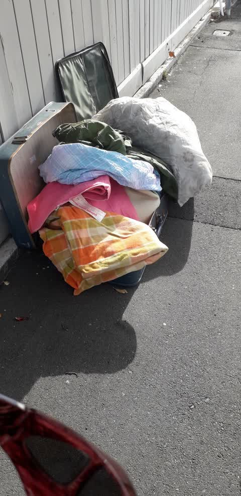 Rubbish/Recycling, a report photo