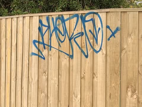 Graffiti, a report photo