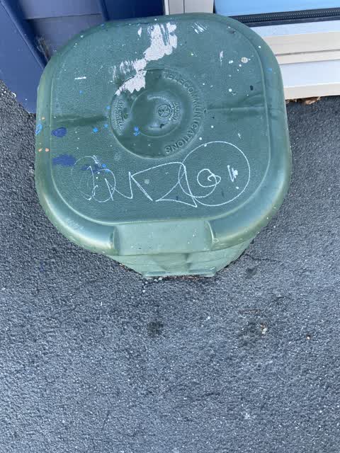 Graffiti, a report photo