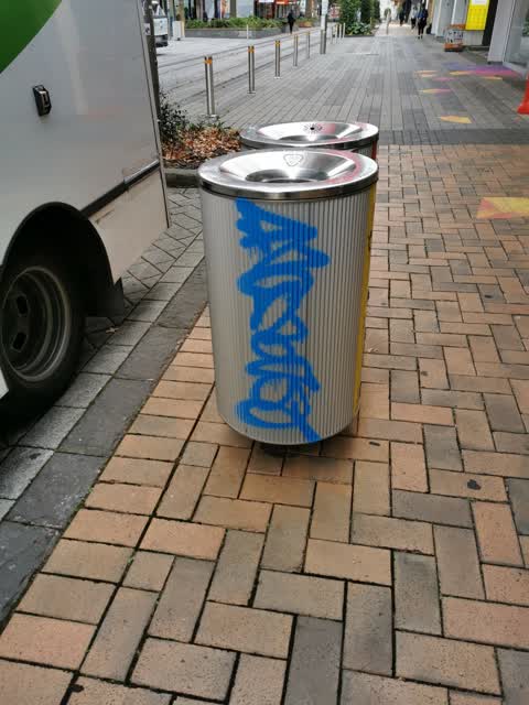 Graffiti, a report photo