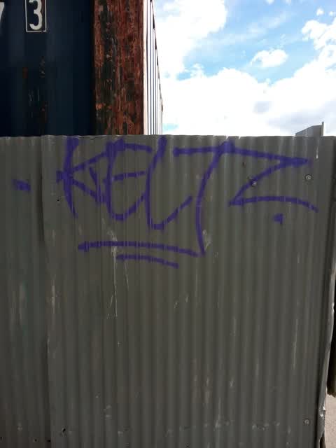 Graffiti, a report photo