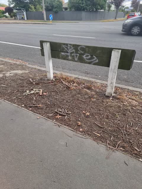 Graffiti, a report photo